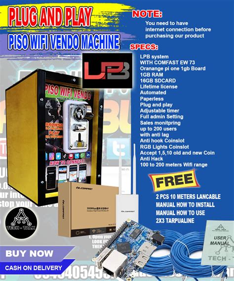 Piso Wifi complete package with LPB License and Outdoor Antenna..